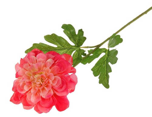 Цветок искусственный "Георгин Сан Мартин" 13*73 см, розовый
