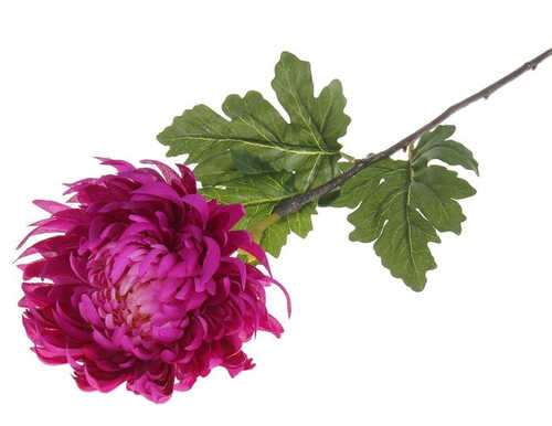 Цветок искусственный "Астра Фьерро" 15*75 см, сиреневая
