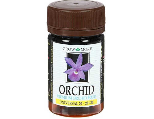 Удобрение для Орхидей Grow More Orchid Универсал 20-20-20 (желтый), 25 г