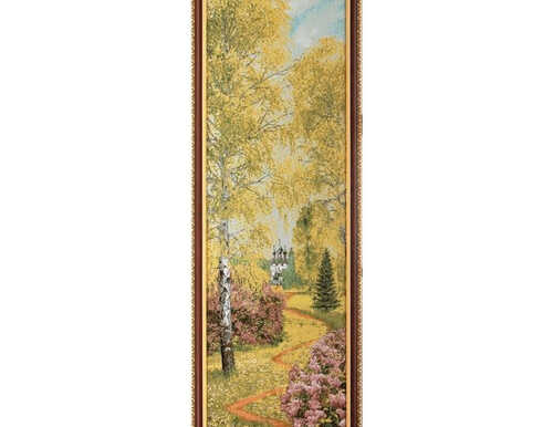 Гобеленовая картина "Весенний лес" 35 см × 110 см